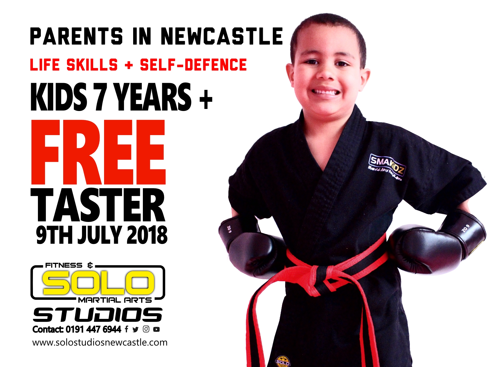 Read more about the article FREE Taster Kids Course announced in Newcastle!