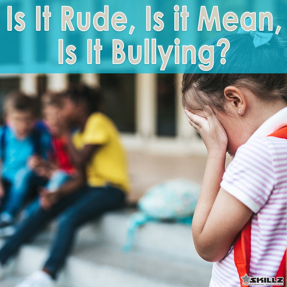 Is It Rude, Is It Mean, Is It Bullying?