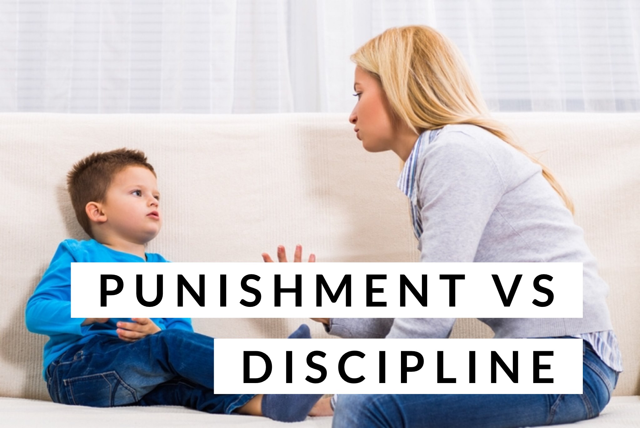 You are currently viewing Punishment vs. Discipline