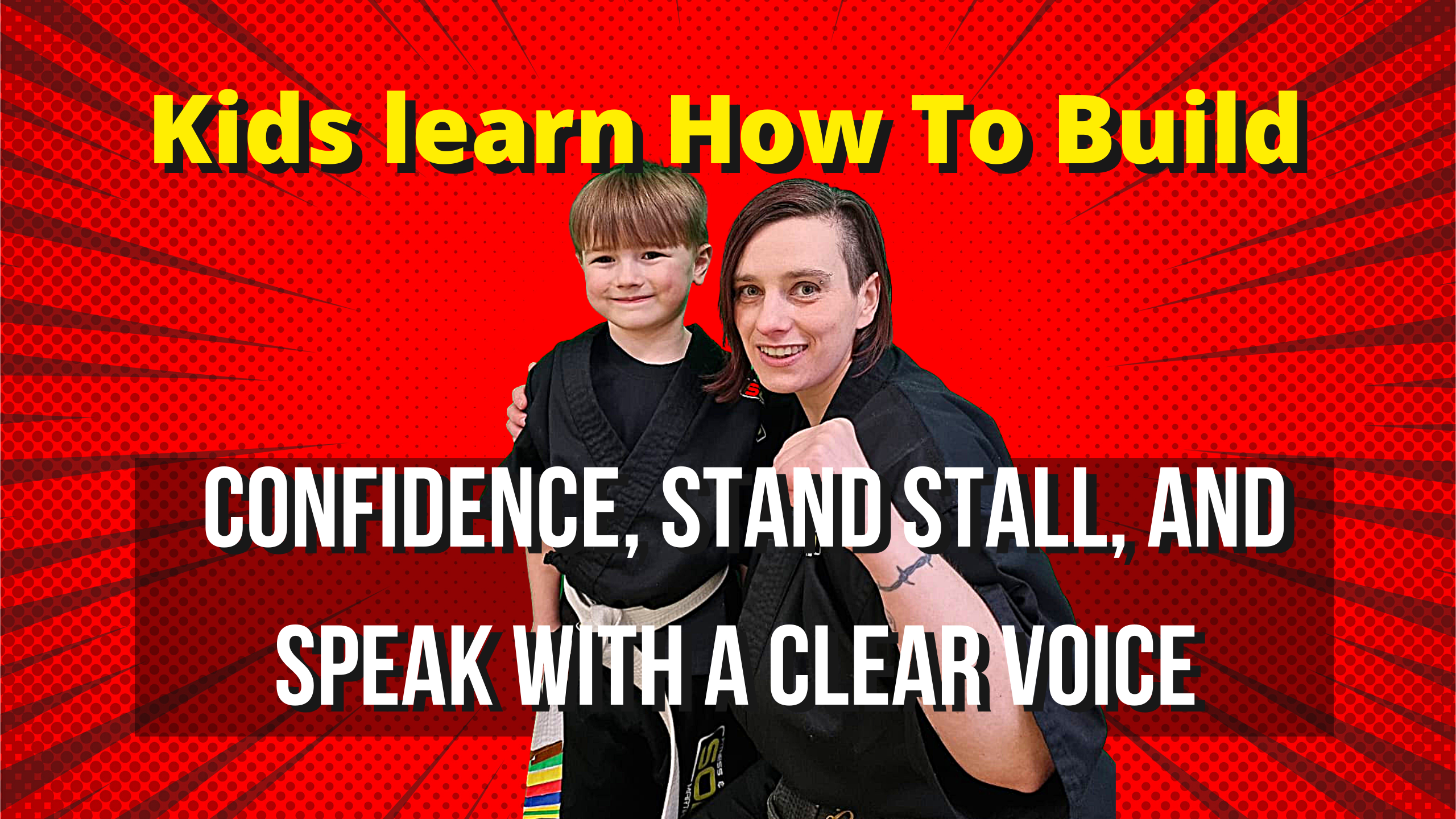 Kids learn How to Build Confidence Stand Stall And speak with A Clear Voice