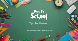 Back to school training tips