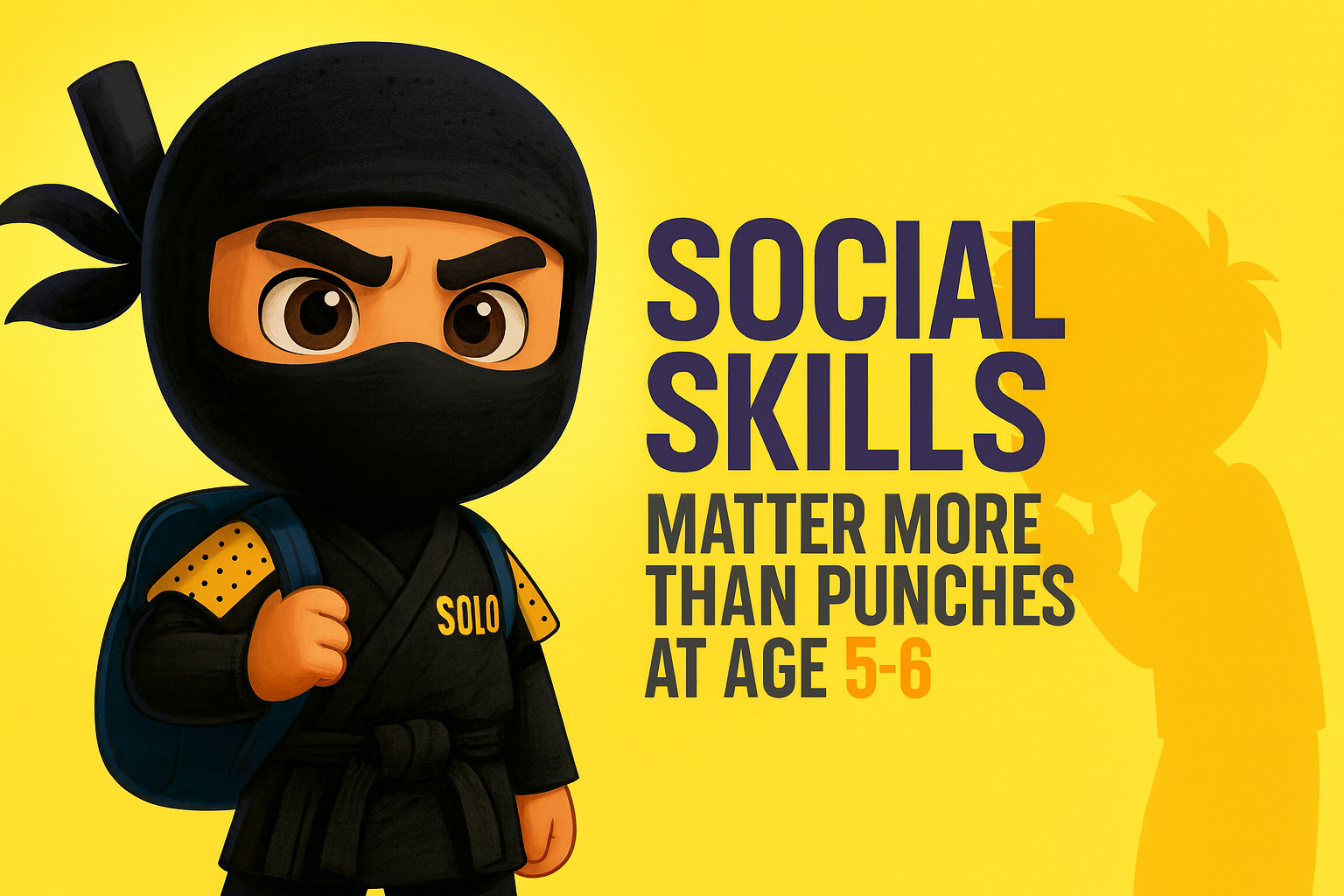 Read more about the article Why Social Skills Matter More Than Punches at Age 5–6 (and How Martial Arts Helps)
