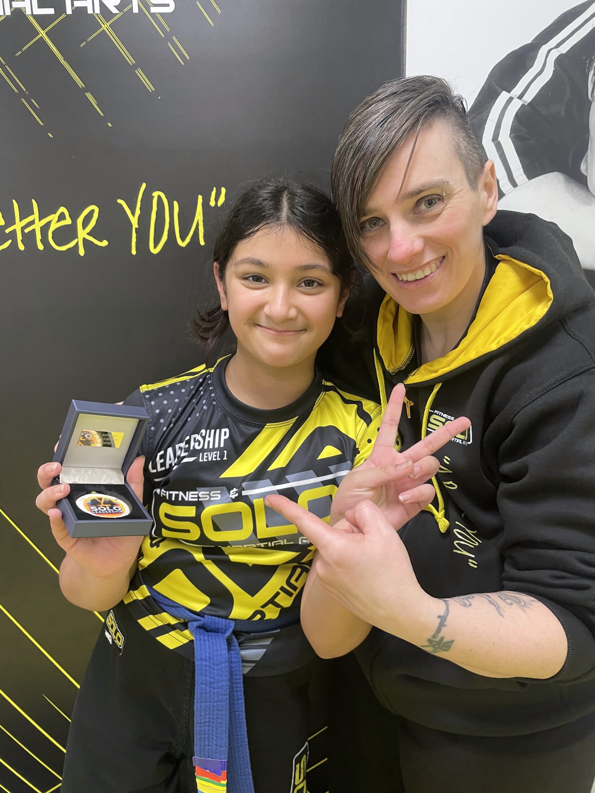 You are currently viewing A Young Leader Earns Their Level 1 Leadership Medal | SOLO Martial Arts Newcastle